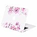 TOP CASE - Air 11-Inch Floral Reflection Pattern Graphics Rubberized Hard Case Cover for Macbook Air 11