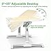 Laptop Desk, iTeknic Laptop Bed Tray Table, Adjustable Laptop Bed Stand, Portable Standing Table with Foldable Legs, Lap Tablet Table for Sofa Couch Floor