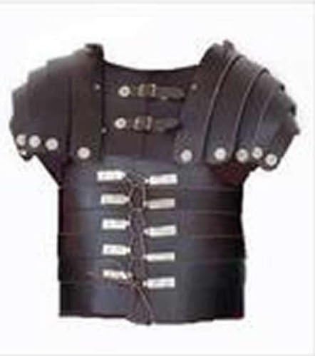 JE Munro Full Size Leather Roman Lorica Segmentata