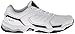 AVIA Men's Tangent Training Shoe, White/Submarine Blue/Chrome Silver, 8.5 M US