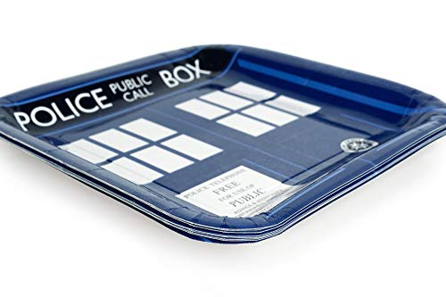 Underground Toys Doctor Who Large Party Plates, Set of 8 - Thumbnail 2