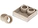 KOUBOO Laguna Rattan Napkin Rings with Tray (Set of 4), Whitewash