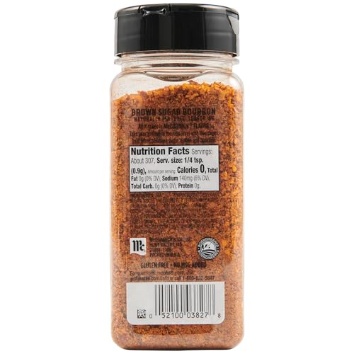 MCCORMICK GRILL MATES BROWN SUGAR BOURBON SEASONING, 9.75 OZ