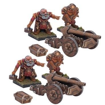 Kings Of War - Dwarves: Dwarf Ironbelcher Battery (4+2 War Machines)