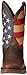 Durango Men's Patriotic Pull-On Western Flag Boots Brown