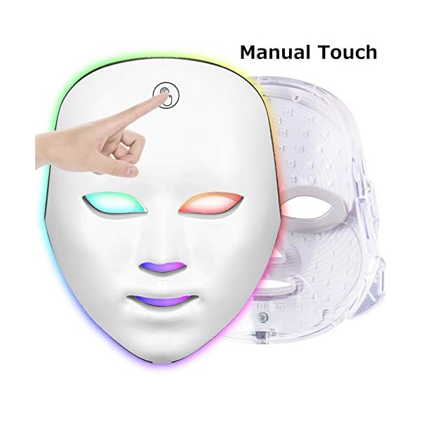 7-Color-LED-Light-Face-Mask-Touch-Control-Therapy-Acne-Treatment-LED-Mask-Wrinkle-Removal-Anti-aging-Skin-Rejuvenation-for-Daily-Skin-Care 7 Color LED Light Face Mask - Touch Control Therapy Acne Treatment LED Mask Wrinkle Removal Anti-aging Skin Rejuvenation…