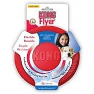 Kong Rubber Flyer,Large 2 Pack, Red