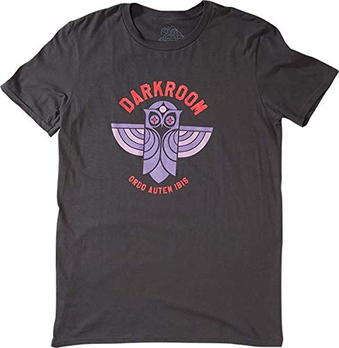 Darkroom Flight Charcoal Men's Short Sleeve T-Shirt - Large