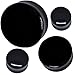 (1 Pair) 00g 10mm to 30mm gauges Ear Plugs Flesh Tunnels Double Flare Expander Stretcher