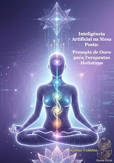 Livro Inteligência Artificial na Mesa Posta: Prompts de Ouro para Terapeutas Holísticos: Guia Prático para Automatizar o Acolhimento, Criar Vivências Marcantes e Conectar a Tecnologia à Espiritualidade.