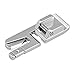Labellevie Rolled Hem Snap-On Presser Foot for Low-Shank Sewing Machines Domestic 6MM