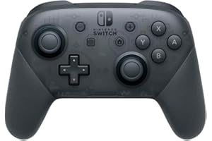 Nintendo, Controle Nintendo Switch, Pro, Sem Fio, Vibração HD, Controle de Movimento, Funcionalidade Amiibo Embutida, Cinza