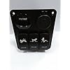 Vennas-Marine-Car-Switch-Panel-3-Gang-with-1-Charger-With-2-USB-Slot-Blue-LED-Light-5pin-Onoff-Rocker-Switch