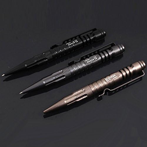 Laix B5 Tactical Pen Self Defense Tool Aviation Aluminum Anti-Skid Portable Tool Guard Pen (Random: Color)
