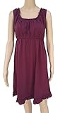 Sleeveless Nursing Nightgown Elasticated Neck Pull-down Access