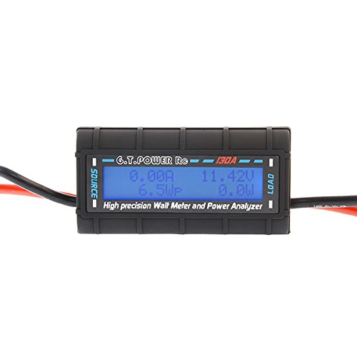 T-Trees G.T.Power RC High Precision Watt Meter and Power Analyzer 130A 60V LCD Screen