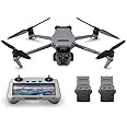 DJI Mavic 3 Pro Fly More Combo with DJI RC, Flagship Triple-Camera Drone with 4/3 CMOS Hasselblad Camera, 15km Video Transmission, 3 Batteries, Charging Hub, FAA Remote ID Compliant