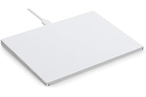 YUEHISY Wired Trackpad, High Precision Portable Slim Touchpad Mouse Supports Multiple Gestures, USB C Plug and Play, for Desk