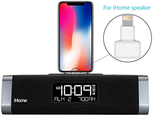 Onepeace Extender Dock for Lifeproof Otterbox Case, Male to Female Extension Charger Video Audio Adapter for iPhone 11/5s/5c/SE/6/6S/7/8 Plus/X/iPad Air and More Connector White - Thumbnail 3