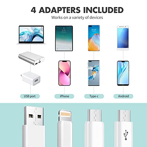 TIEBOW Teeth Whitening,3X Gel Syringes&Whitening Pen with Professional 35% Carbamide Peroxide Teeth Whitener,16X Teeth LED Light Accelerate whitening,Pain Free and Enamel Safe Teeth Whitening Kit