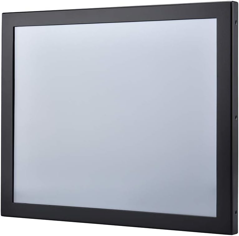 17 Inch LED Panel PC,Industrial Panel PC,10 Points Capacitive Touch Screen,Windows 7/10/Linux Ubuntu,Intel J1800,(Black),[HUNSN WD03],[Fanless/VGA/3USB2.0/1USB3.0/1LAN/3COM],(4G RAM/128G SSD)