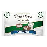 Russell Stover Sugar-Free Laydown Bag Coconut, 10