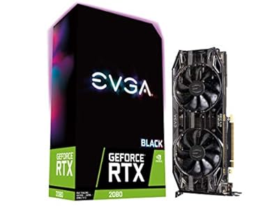 EVGA GeForce RTX 2080 XC GAMING 8GB GDDR6 Dual HDB Fans & RGB LED Graphics Card