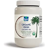 Parachute Naturalz Virgin Coconut Oil | 100% Organic Cooking Oil, Hair Oil and Skin Oil | Cold Pressed | USDA Certified | 49 