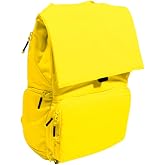 BREVITE - The Runner - Compact Camera Backpacks for Photographers - A Minimalist &amp; Travel-friendly Photography Backpack Compatible With Both Laptop &amp; DSLR Accessories 18L (Lemon Yellow)