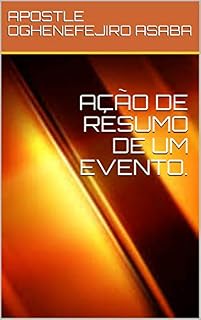Livro AÇÃO DE RESUMO DE UM EVENTO.