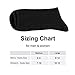 Time May Tell 3 Pairs Men Women Merino Wool Socks Thermal Lightweight Trail Dress Socks(Black,Gray,Darkgray(3 pairs),US Size 9~12)