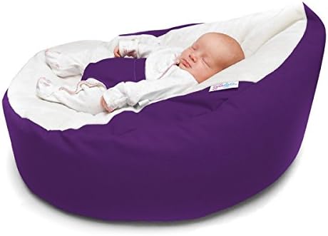 Purple Luxury Cuddle Soft Gaga Baby Bean Bags
