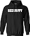 Joe's USA Security- Event Staff Safety Shirts, Black Hoodie Printed 2 Sides