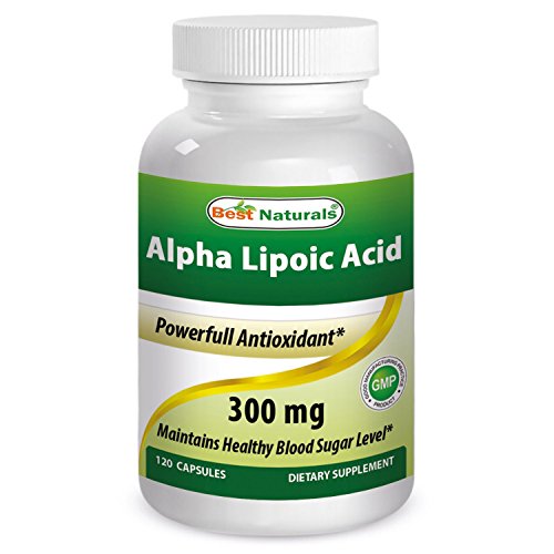Alpha Lipoic Acid 300 mg 120 Capsules by Best Naturals