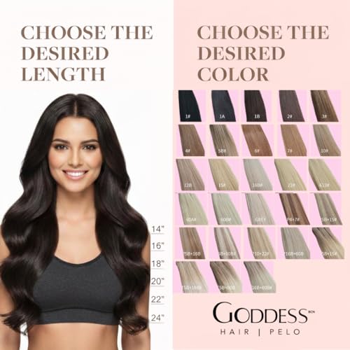 16 Inch Clip in Hair Extensions Real Human Hair, 120g 7 Pcs Double Weft Silky Straight Hair Extensions, Natural Thick Hair for Women, Salon Quality Long Lasting (#1 Jet Black, 16 inch-120g)