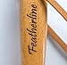 Featherline 2 Inch Oval Brush | Natural Bristle Applicator | Use for Applying Cream, Paint, Waxing, and Stenciling | Lifetime Seller Guarantee