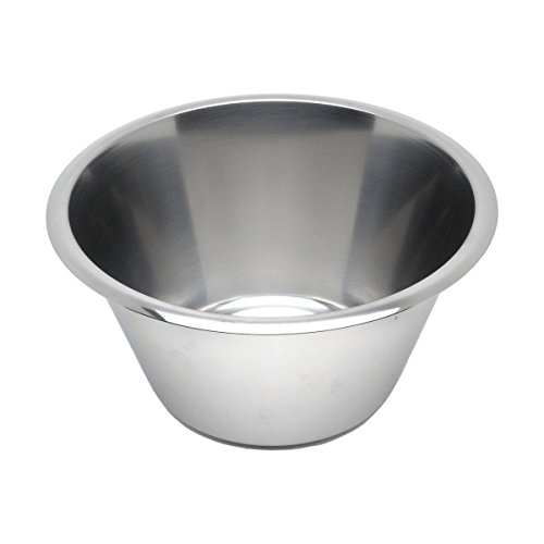 Genware nev-1040 Schwedische Schüssel, Edelstahl, 4 l