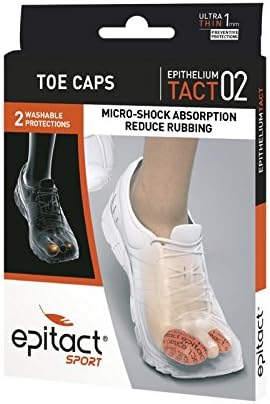 Epitact Sport - Toe Protector Caps - Epithelium Tact 02- (2 Of The Same Size) - Reusable