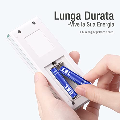 EBL 28 pcs Alcaline AAA Batterie - 1.5V Tripla a Lunga-Durata Mini Pile Stilo AAA