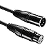 Neewer® 6.5 Foot / 2 Meters DMX Stage Light Cables Wires with 5-Pin Signal XLR Male to 3-Pin Female Connection for Moving Head Light Par Light Spotlight with XLR Input & Output