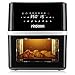 PINSOON 10-Quart Air Fryer, Rotisserie Shaft & Layer Racks & Nonstick Basket, Electric Hot Air Fryer Oven Oilless Cooker, 12 Accessories, 8 Cooking Presets, LED Digital Touchscreen 50 Recipes
