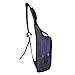Yuhan Shoulder Sling Backpack Men Women Chest Gym Fanny Bag Sack Satchel Outdoor (Purple)