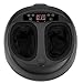 Foot Massager, Shiatsu Kneading Foot Massager Massage Machine with Heat for Home Black