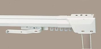 Kirsch Superfine Single Center Opening Traverse Curtain Rod 100