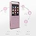 MP3 Music Player with Bluetooth, Dansrueus Portable Lossless MP3 Movies Player Metal Touch Screen with FM Radio Recorder for Jogging Walking