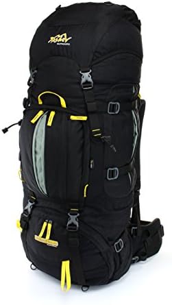 Extra large XXL Trekking Rucksack TASHEV Mount 100 + 20 Liter entirely from Cordura® with integrated Raincover (Made in EU)