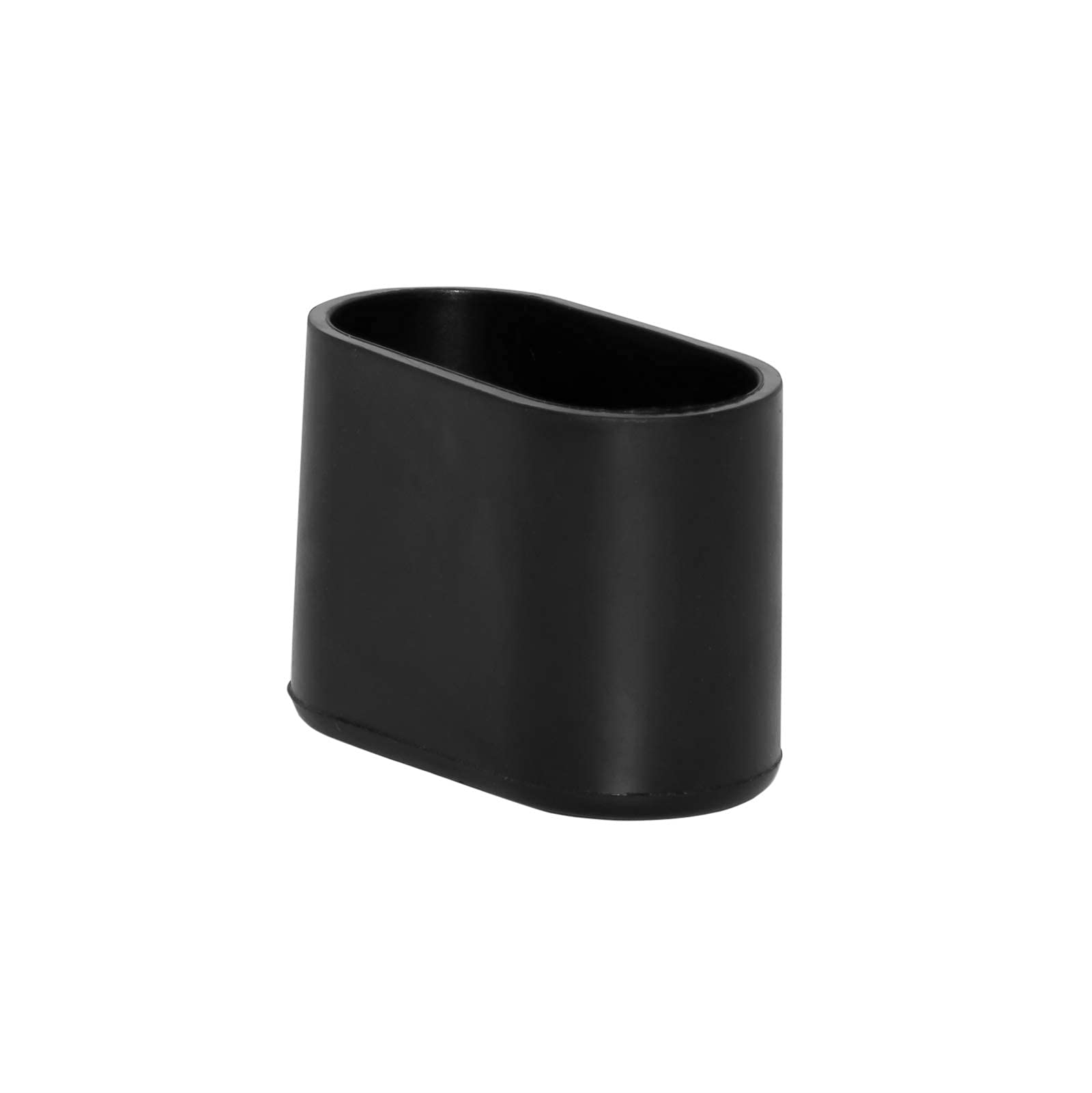 Flyshop 8Pcs Chair Leg Caps Non-Marking Soft PVC Floor Protectors Oval Furniture Table Covers 5/8" X 1-11/32" (16 x 34mm)