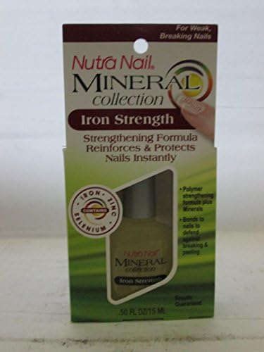 Nutra Nail Mineral Collection Iron Strength 0.45 Oz. (Pack of 3)