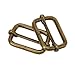 COTOWIN Adjustable Metal Slide Rectangle Buckle,Pack of 20,(1-inch)
