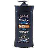 Vaseline Men's Cooling Hydration Body Lotion, 24.5-ounce Bottle